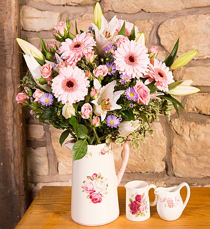 Farmhouse Pinks Bouquet